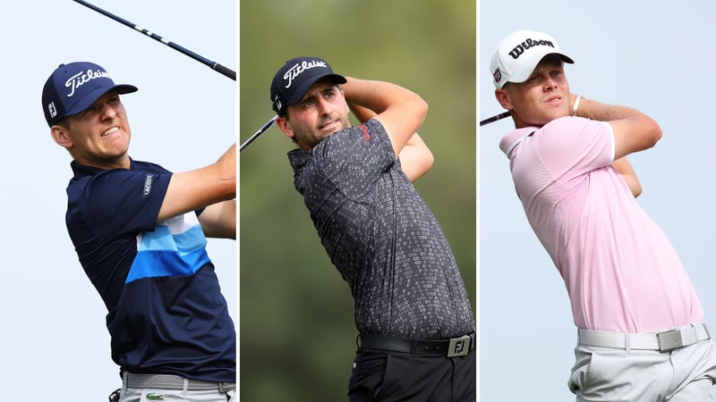 Starkes deutsches Trio auf Mallorca: Yannik Paul, Nicolai von Dellingshausen und Hurly Long (v.l.n.r.). (Foto: Getty)