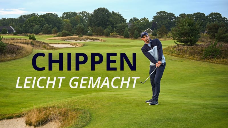 Chippen leicht gemacht. (Foto: Golf für Grünschnäbel)