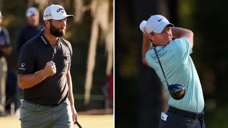 Zwei Stars der PGA Tour: Jon Rahm (li.) und Rory McIlroy. (Foto: Getty)