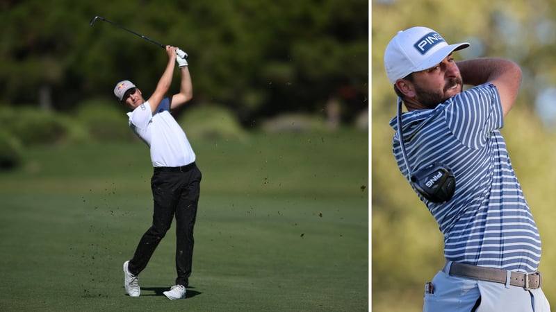 Stephan Jäger und Matthias Schwab bei der PGA Tour Shriners Children's Open 2022. (Foto: Getty)