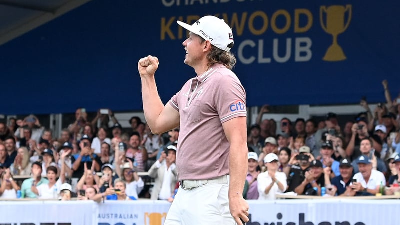 Nicht zu stoppen: Cam Smith siegt vor heimischen Fans auf der European Tour. (Foto: Getty)