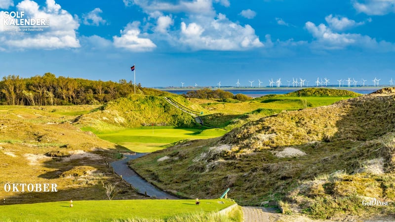 Der Golfkalender 2023 im Oktober; Golfclub Norderney e.V.. (Foto: Martin Pohl)