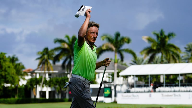 Bernhard Langer unterbietet sein Alter und führt auf der PGA Tour Champions. (Foto: Getty)
