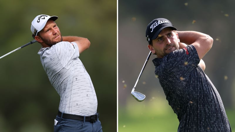 Max Kieffer und Nicolai von Dellingshausen auf der European Tour. Die Tee Times. (Foto: Getty)