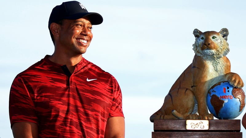 Tiger Woods wird bei der PGA Tour Hero World Challenge 2022 aufteen. (Foto: Getty)