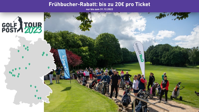 Golf Post Tour 2023: Frühbucher-Rabatt