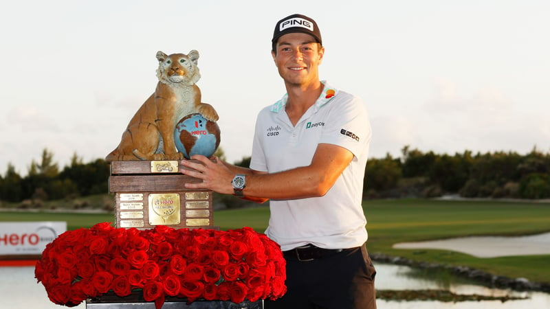 PGA Tour: Viktor Hovland freut sich auf den Bahamas über seine zweite 