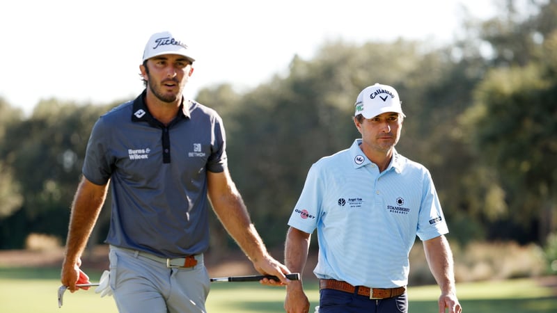 Max Homa und Kevin Kisner beim PGA Tour QBE Shootout. (Foto: Getty)