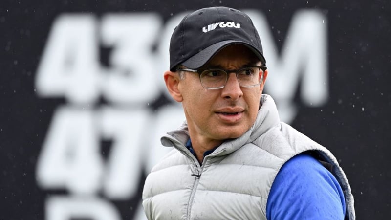 Atul Khosla verlässt LIV Golf nach nur 12 Monaten. (Foto: Getty)