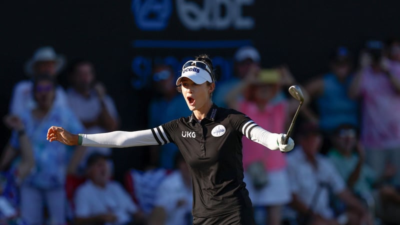 Nelly Korda beim QBE Shootout der PGA Tour. (Foto: Getty)