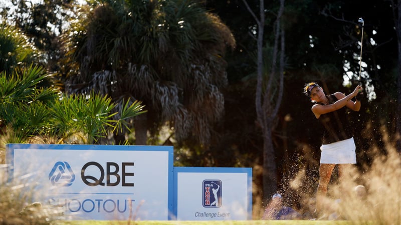 Lexi Thompson beim QBE Shootout der PGA Tour. (Foto: Getty)