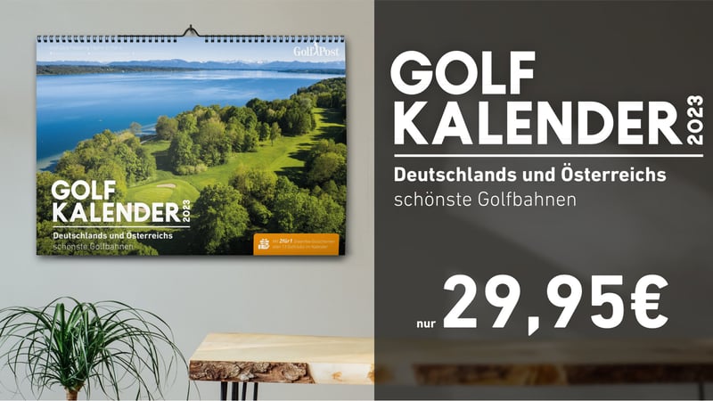 Der Golfkalender jetzt für nur 29,95€