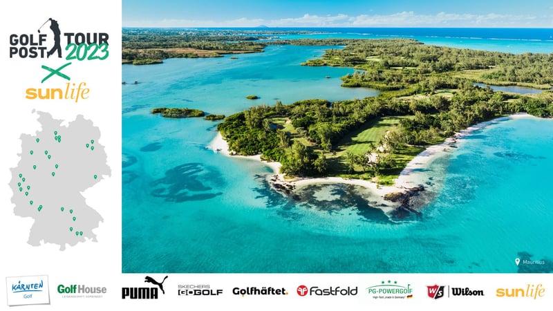 Sunlife Resorts Mauritius ist Partner der Golf Post Tour 2023. (Foto: Golf Post)