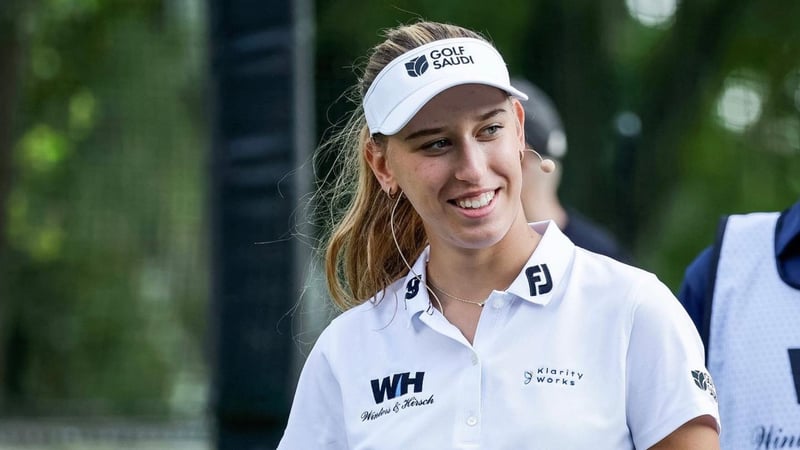 Chiara Noja ist für die Golf Post Community Deutschlands Golferin des Jahres 2022. (Foto: Twitter/@thechiaranoja)