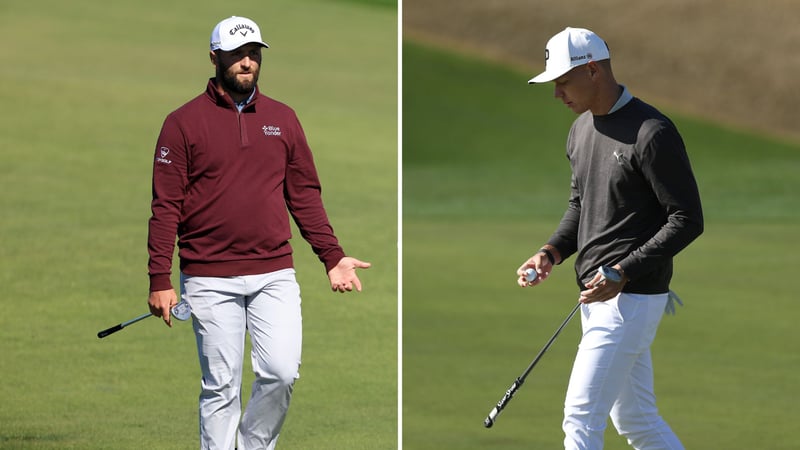 Jon Rahm und Matti Schmid erwischten auf der PGA Tour keinen optimalen Start. (Fotos: Getty)