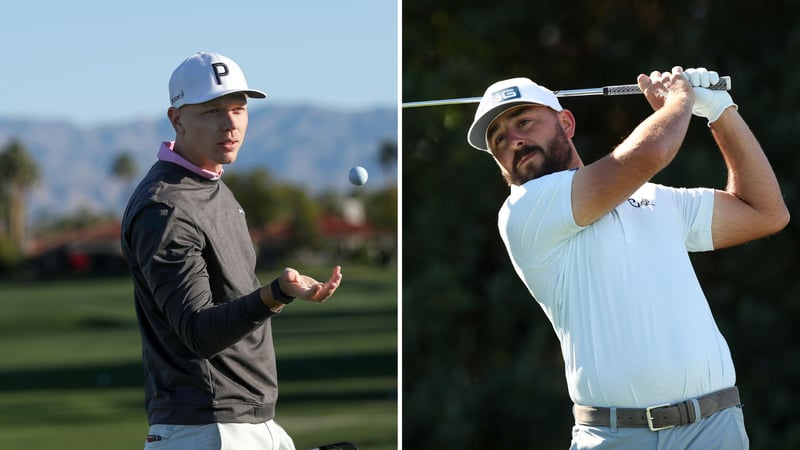 Matti Schmid und Stephan Jäger bei der American Express auf der PGA Tour. (Foto: Getty)