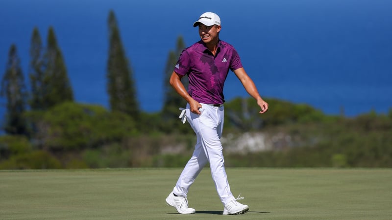 Collin Morikawa führt souverän auf der PGA Tour. (Foto: Getty)