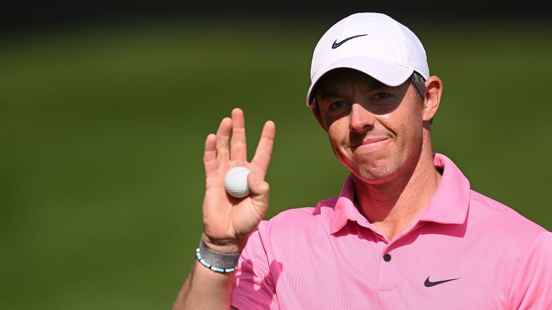 Grund zur Freude: Rory McIlroy spielte sich am Moving Day an die Spitze. (Foto: Getty)