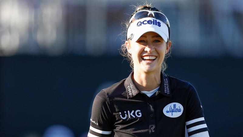 Von nun an bei TaylorMade: Nelly Korda. (Foto: Getty)