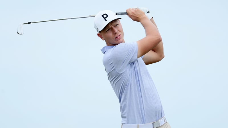 Matti Schmid spielt glänzenden Start. (Foto: Getty)