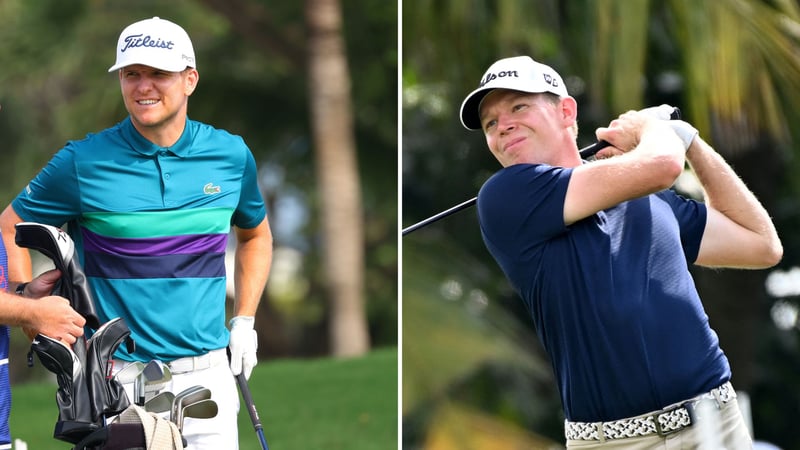 Yannik Paul (li.) und Alexander Knappe (re.) haben in Thailand weiterhin Chancen auf den Sieg. (Fotos: Getty)