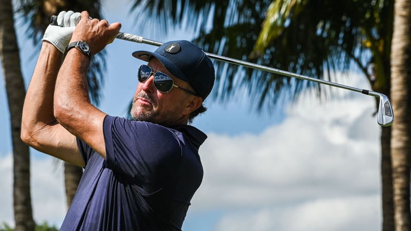 Phil Mickelson zurück auf dem Golfplatz. (Foto: Getty)