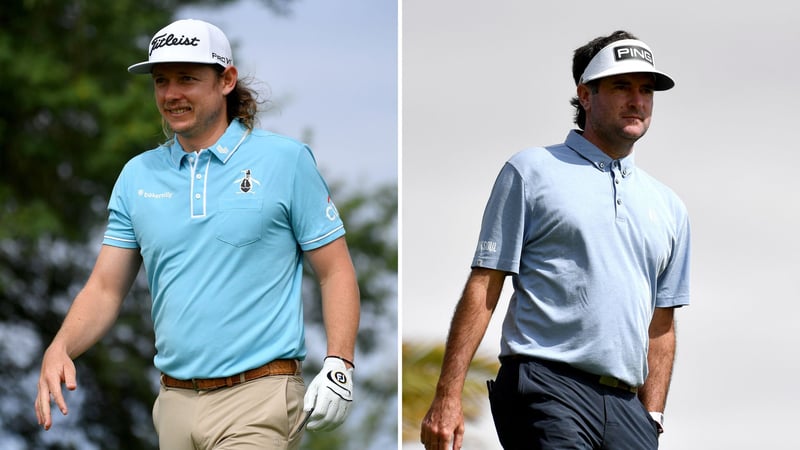 Cameron Smith (li.) und Bubba Watson (re.) gehen mit neuen Teamnamen in die LIV Golf Saison. (Fotos: Getty)
