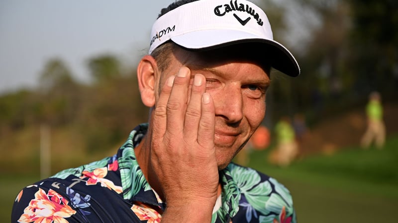 Marcel SIem im Interview zu seinem Sieg auf der European Tour. (Foto: Getty)