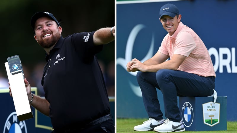 Shane Lowry und Rory McIlroy wieder bei der BMW PGA Championship dabei. (Foto: BMW & Getty)