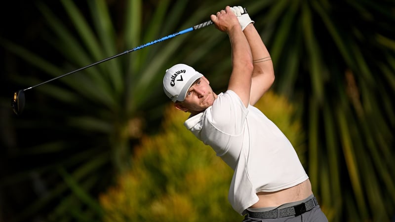 Nick Bachem mit starker Leistung auf der DP World Tour. (Foto: Getty)