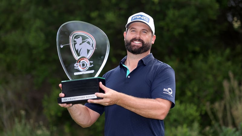 Matthew Baldwin feiert den Premierensieg auf der European Tour. (Foto: Getty)