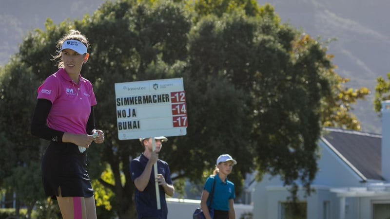 Chiara Noja auf T2 auf der Ladies European Tour. (Foto: Flickr.com/ladieseuropeantour)