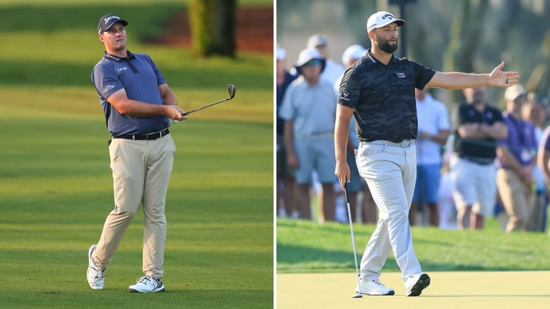 Können mit ihren Runden an zweiten Tag des Arnold Palmer Invitationals auf der PGA Tour nicht zufrieden sein: Sepp Straka und Jon Rahm (Fotos: Getty)