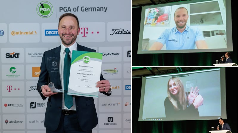Der PGA Golflehrer des Jahres 2022. (Foto: PGA of Germany)