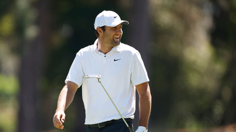 Scottie Scheffler führt die Players Championship 2023 an. (Foto: Getty)