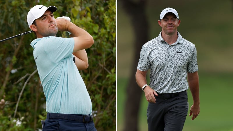 2 von 2 - Scottie Scheffler und Rory McIlroy starten optimal beim WGC - Dell Match Play in Austin. (Fotos: Getty)