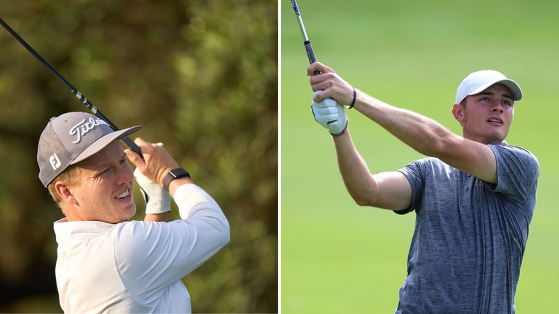 Auf dem geteilten 17. Rang: Velten Meyer und Jannik de Bruyn (v.l.n.r.). (Foto: Getty)