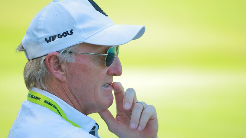 Greg Norman beim Event der LIV Golf League in Mexiko. (Foto: Getty)