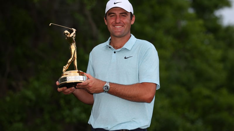 Scottie Scheffler gewinnt die Players Championship 2023 auf der PGA Tour. (Foto: Getty)