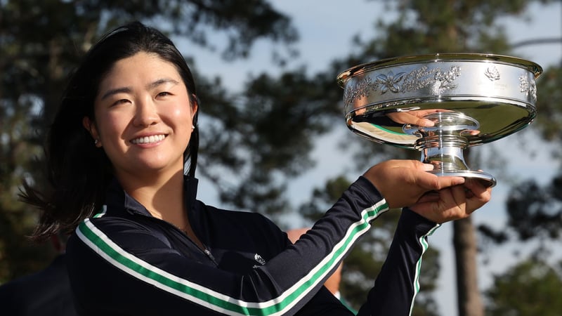 Rose Zhang gewinnt die Augusta National Women's Amateur. (Foto: Getty)