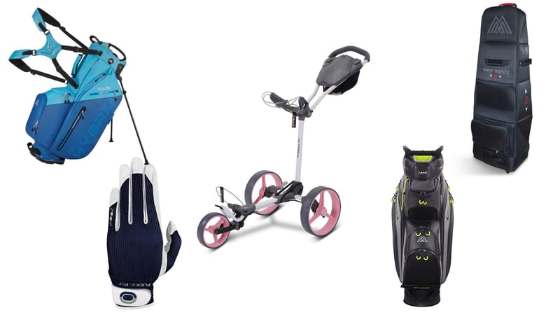 Zwei Bags, ein Trolley, ein Travelcover und ein neues Handschuh Modell. Die Highlights der neuen Big Max Produkte in der Zusammenfassung. (Foto: Big Max)