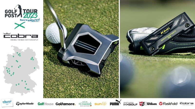 COBRA ist der offizielle Putter-Partner der Golf Post Tour 2023.