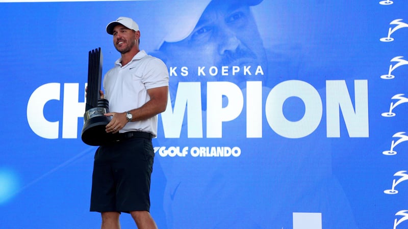 Brooks Koepka gewinnt das LIV Golf Event in Orlando. (Foto: Getty)