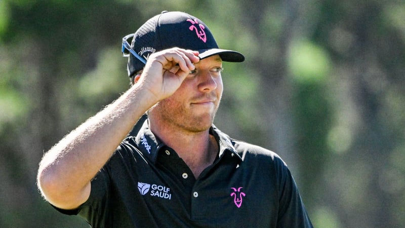 Talor Gooch feiert in Adelaide seinen Premierensieg in der LIV Golf League. (Foto: Getty)