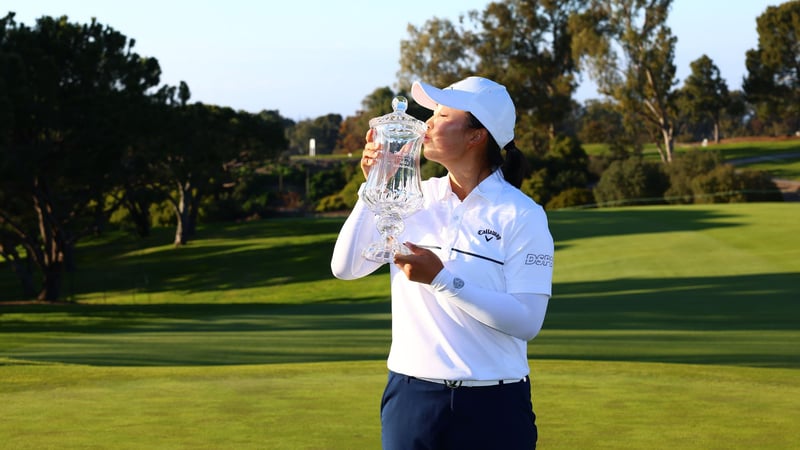 Ruoning Yin gewinnt auf der LPGA Tour. (Foto: Getty)