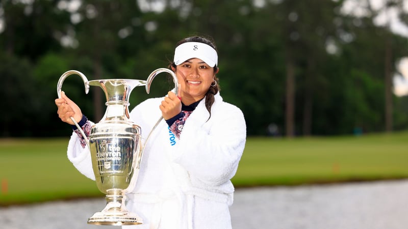 Lilia Vu gewinnt die Chevron Championship 2023 der LPGA Tour. (Foto: Getty)