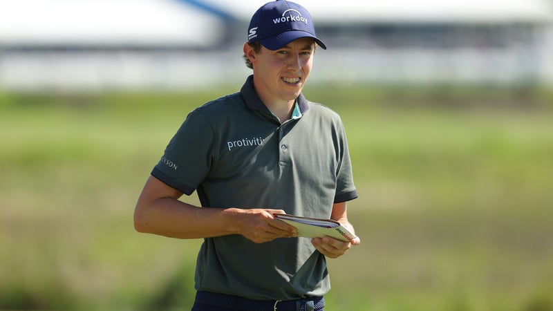 Matt Fitzpatrick lieferte am Moving Day auf der PGA Tour ordentlich ab. (Foto: Getty)