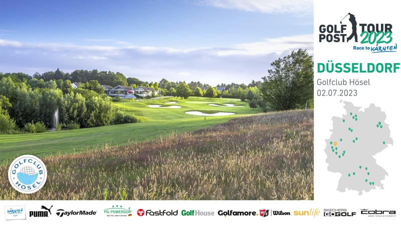 Der Golfclub Hösel bei der Golf Post Tour 2023. (Foto: Golf Post)