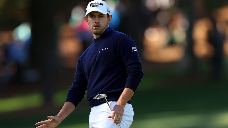 Patrick Cantlay verteidigt sich gegen die Slow Play Vorwürfe beim US Masters 2023. (Foto: Getty)