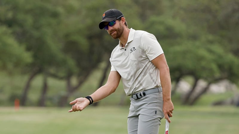 Patrick Rodgers bleibt auch nach der dritten Runde der Texas Open der PGA Tour in Führung. (Foto: Getty)